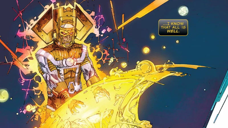 Black Panther witnessing the birth of the Lifebringer all the way back in 2015's Ultimates #1.